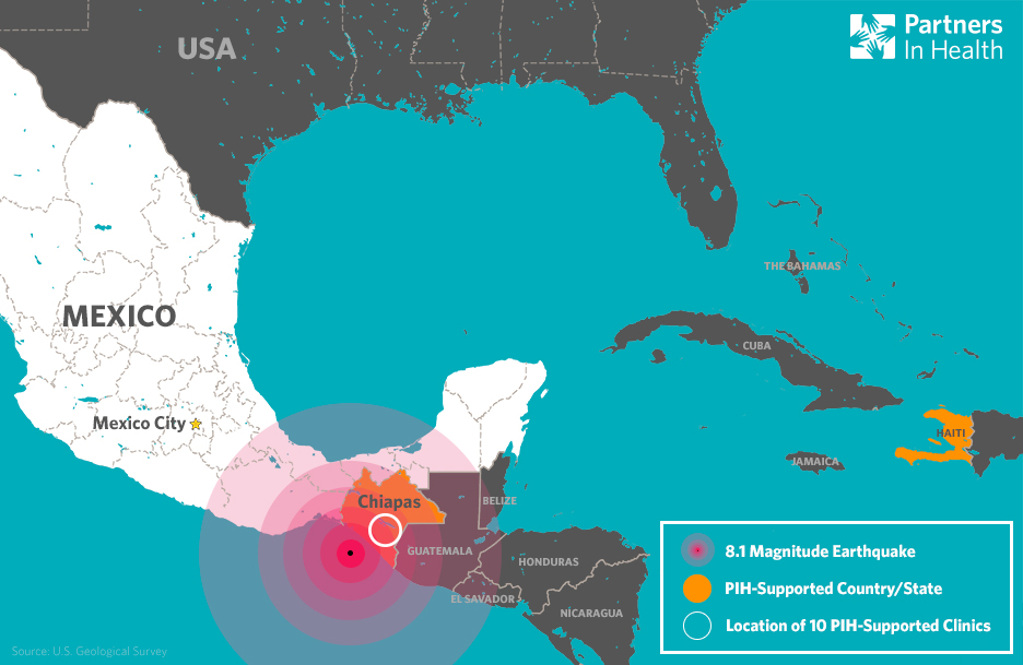 Massive Earthquake Spares PIH Sites in Mexico | Partners In Health