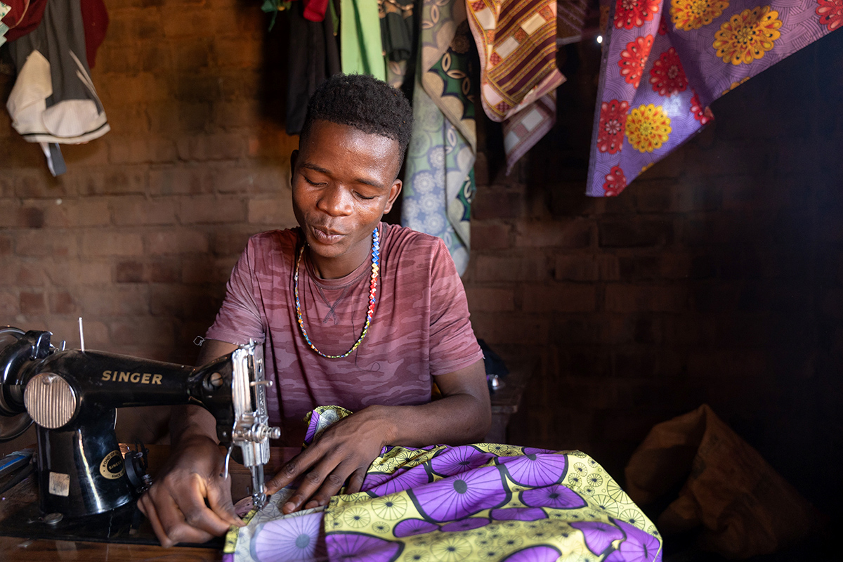 Patrick Francis, a participant in the ASPIRE Project.