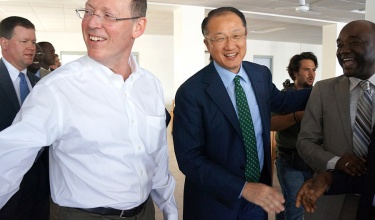 Drs. Paul Farmer and Jim Yong Kim: What's Missing in Ebola Fight