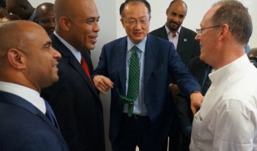 World Bank President Jim Yong Kim Celebrates Hospital Construction