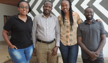 Four students from UGHE's first on-campus class reflected on their year
