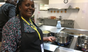 Bella Twizerimana, UGHE kitchen manager