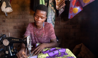 Patrick Francis, a participant in the ASPIRE Project.